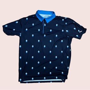 Star Wars RSVLTS golf shirt size L 12 Parsecs Polo